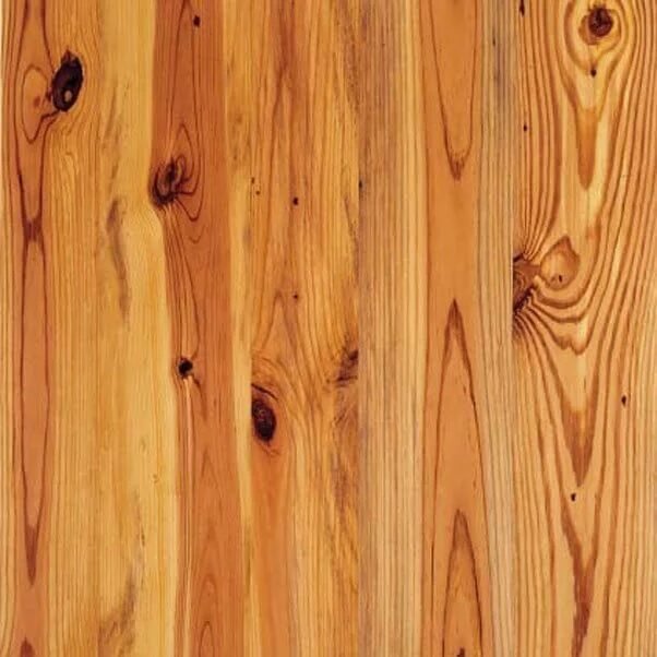 3b. Antique Heart Pine Character Plainsawn